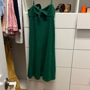 Zimmermann Strapless Green Dress